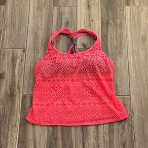 Women's Splashletics Coral Lace Swim Top